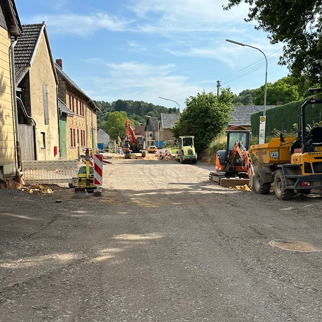 Zwei Jahre Bauzeit: Ortsdurchfahrt Weyer wird im Frühjahr 2025 fertiggestellt