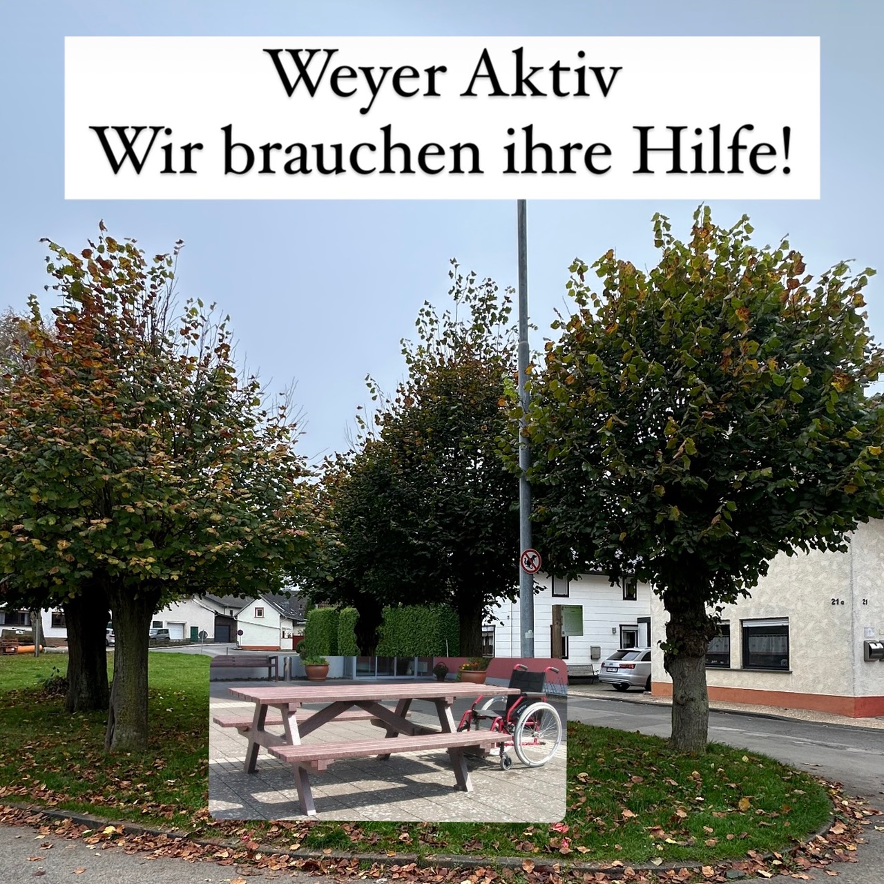 Spendenauruf - Projekt "Am Pützend" Ort der Inklusion in Weyer