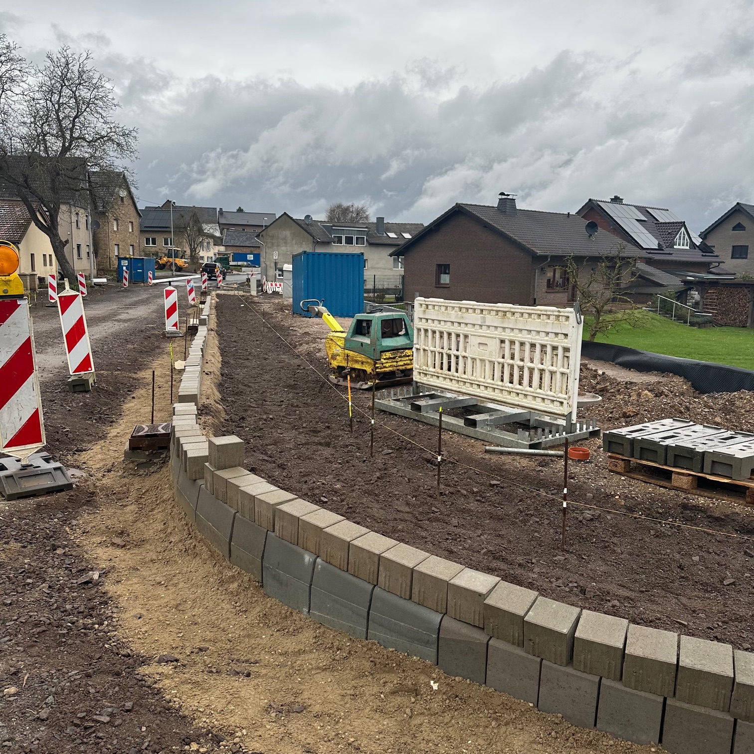 Dem Winter zuvorkommen - Letzter Bauabschnitt nimmt Form an