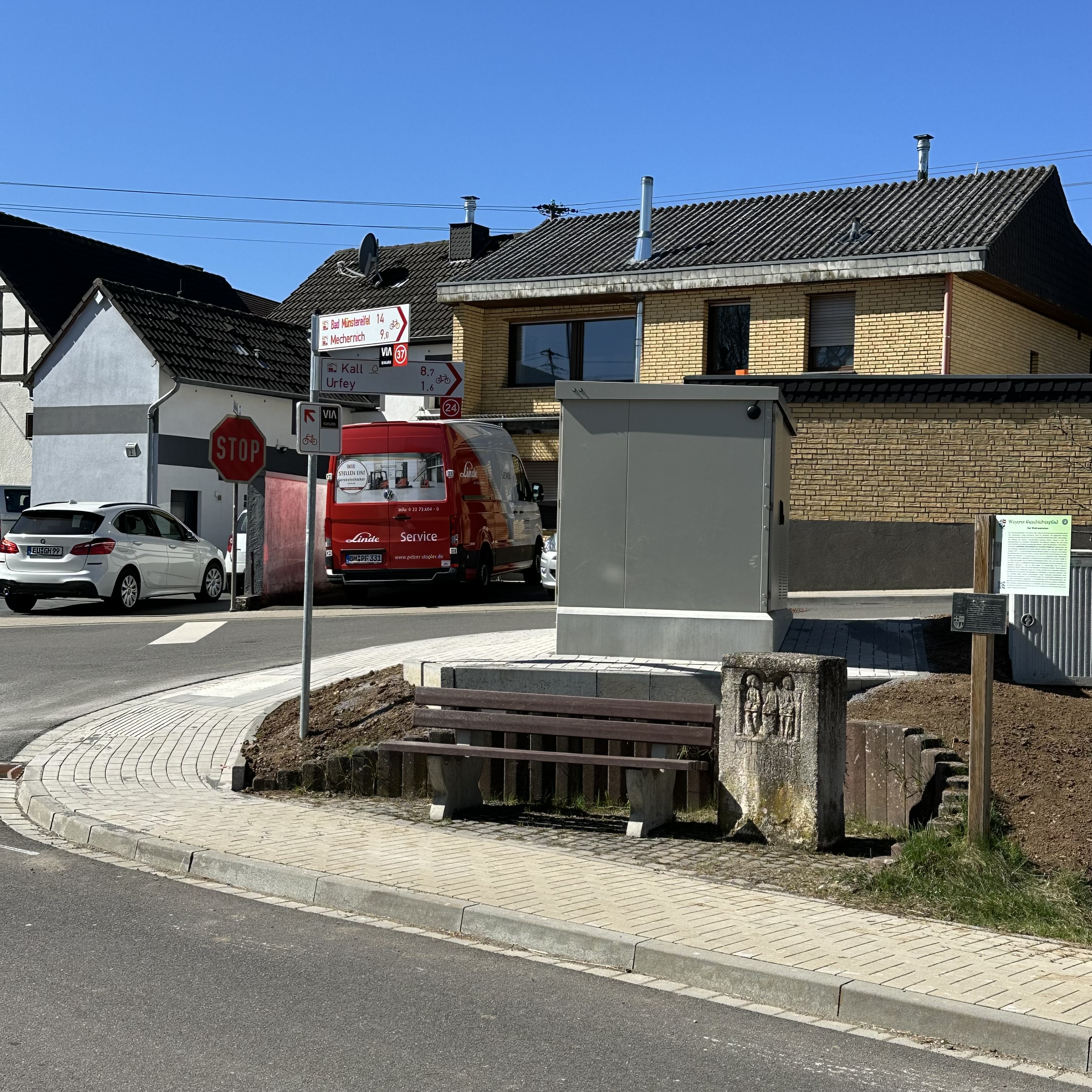 Bauarbeiten an der Hauptstraße schreiten weiter voran