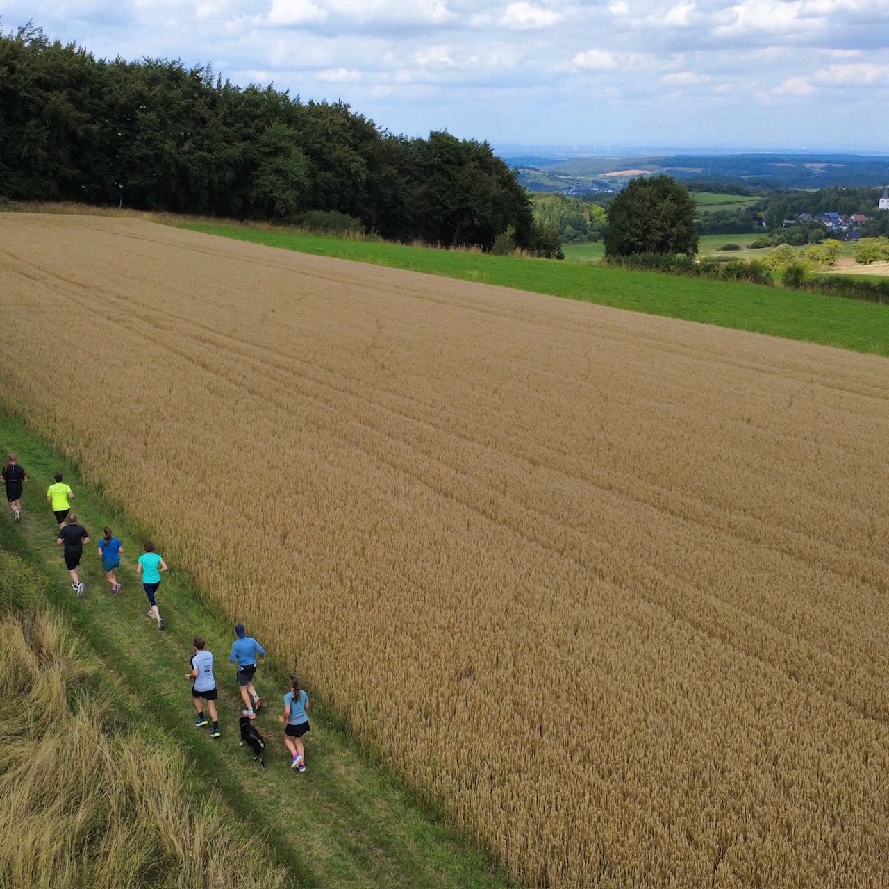 Ein geselliger Nachmittag mit dem Landrat