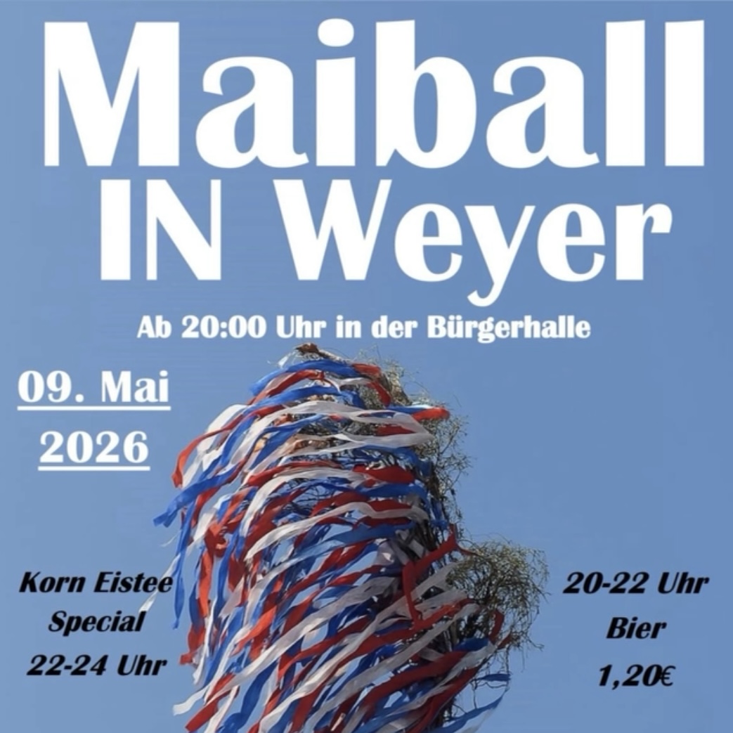 Maiball in Weyer 2026