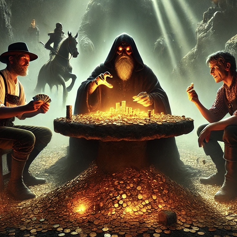 Das Kartenspiel mit dem Teufel 