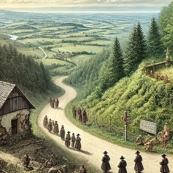 Der Kreuzweg und die Königsstraße