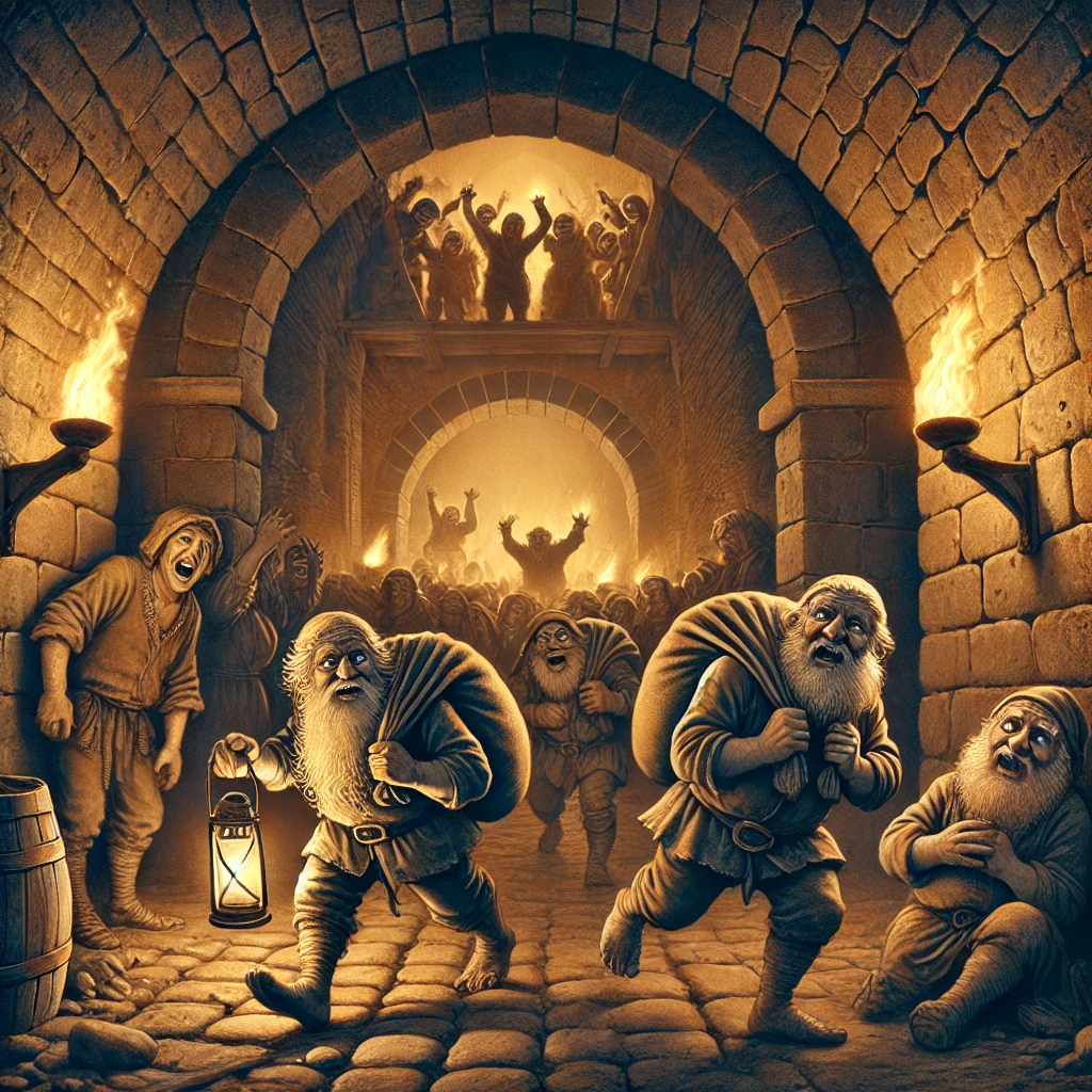 Die Flucht der Zwerge