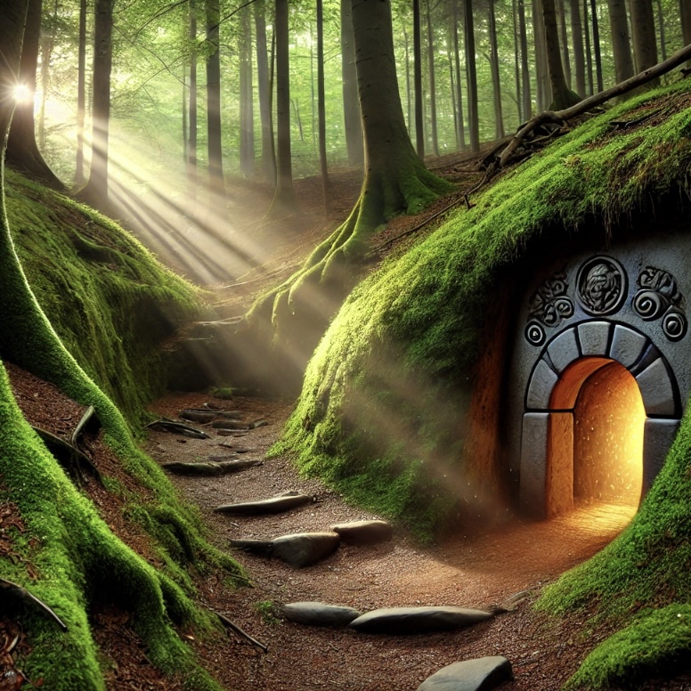 Unterirdischer Zwergengang 