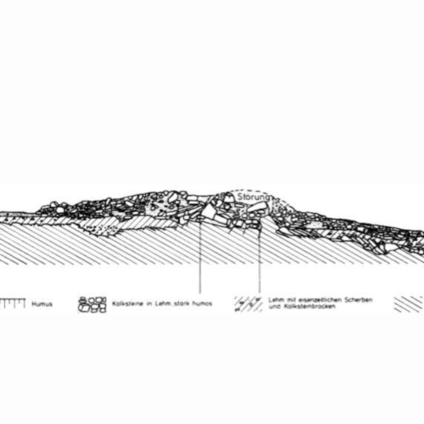 Untersuchungen an einem Grabhügel
