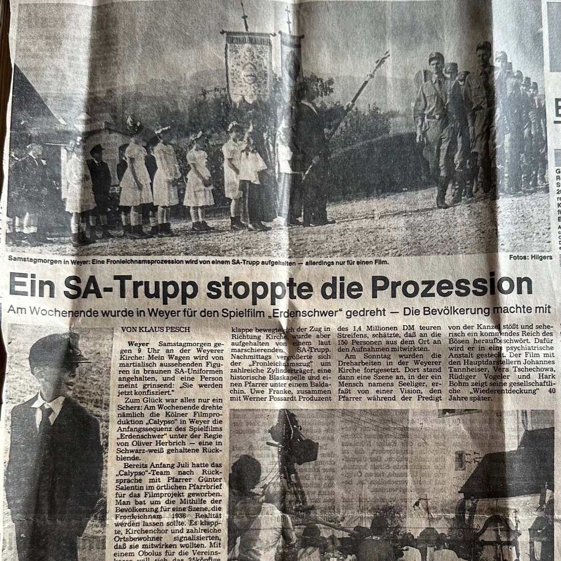 Filmproduktion "Erdenschwer" in Weyer