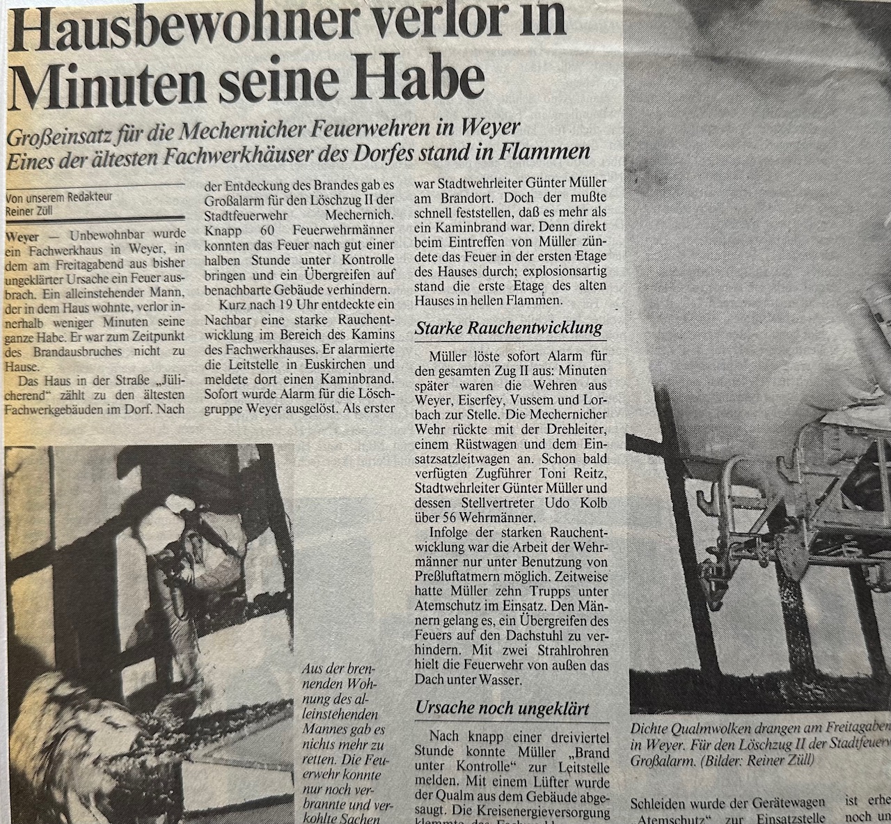 Hausbewohner verlor in Minuten seine habe