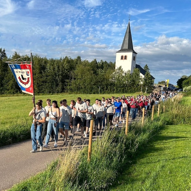 Kirche, Kirmes, Königspaar