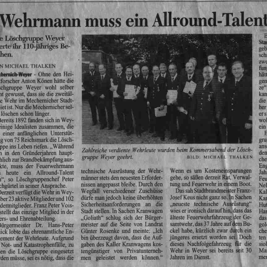 Wehrmann muss ein Allround Talent sein