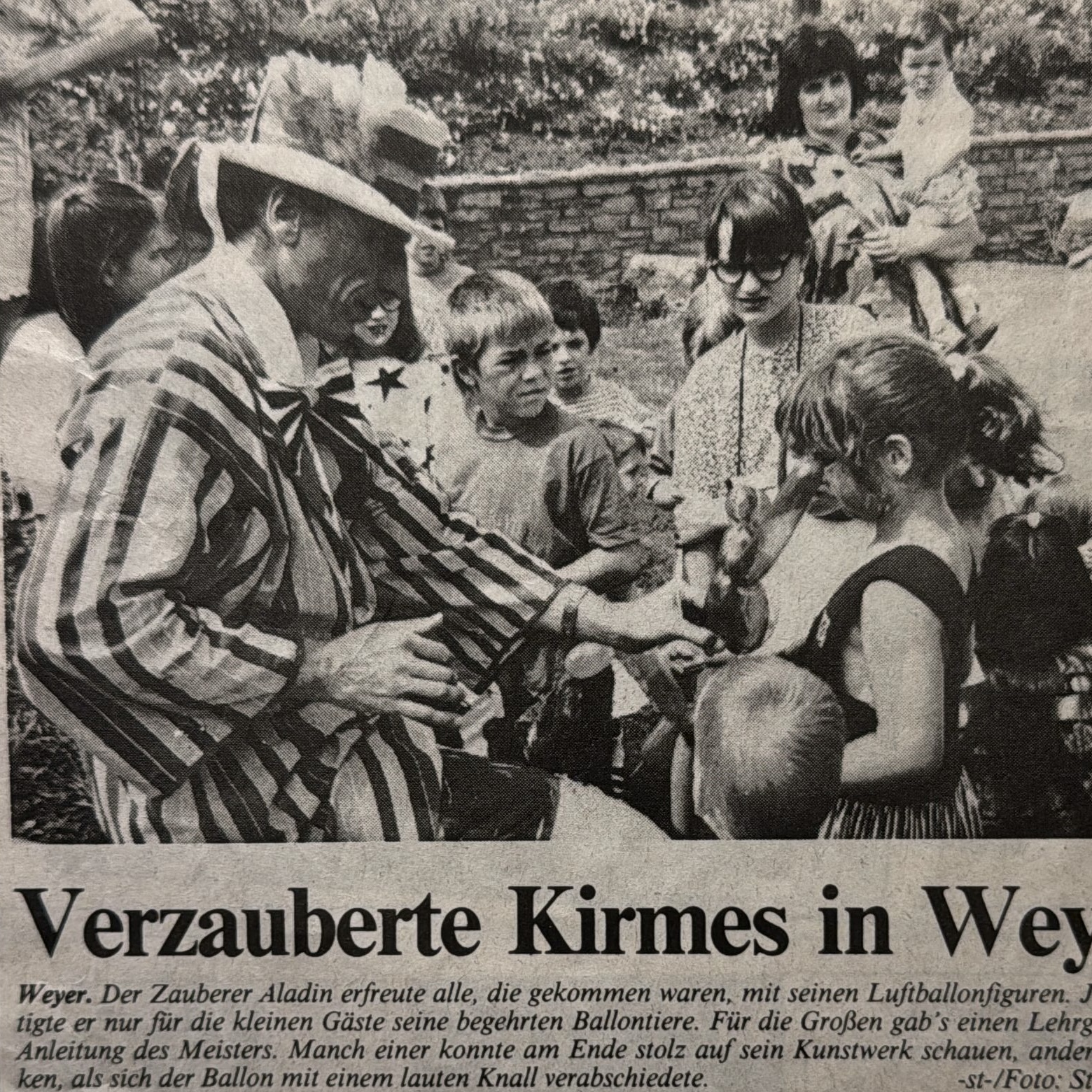 Verzauberte Kirmes in Weyer