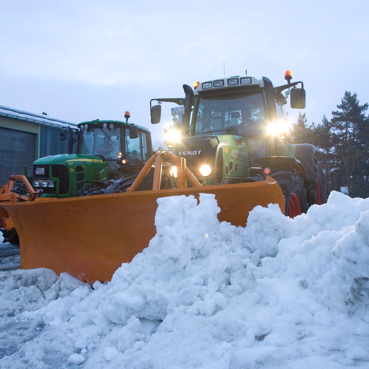 Warnung vor starken Schneefällen