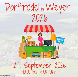Dorftrödel in Weyer 2026